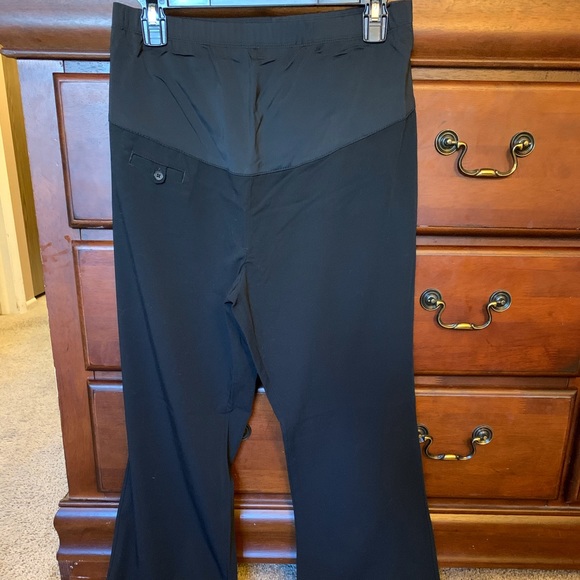 Maternity Black Slacks SZ 4 - Picture 1 of 6